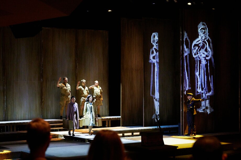 A theatre show on stage
