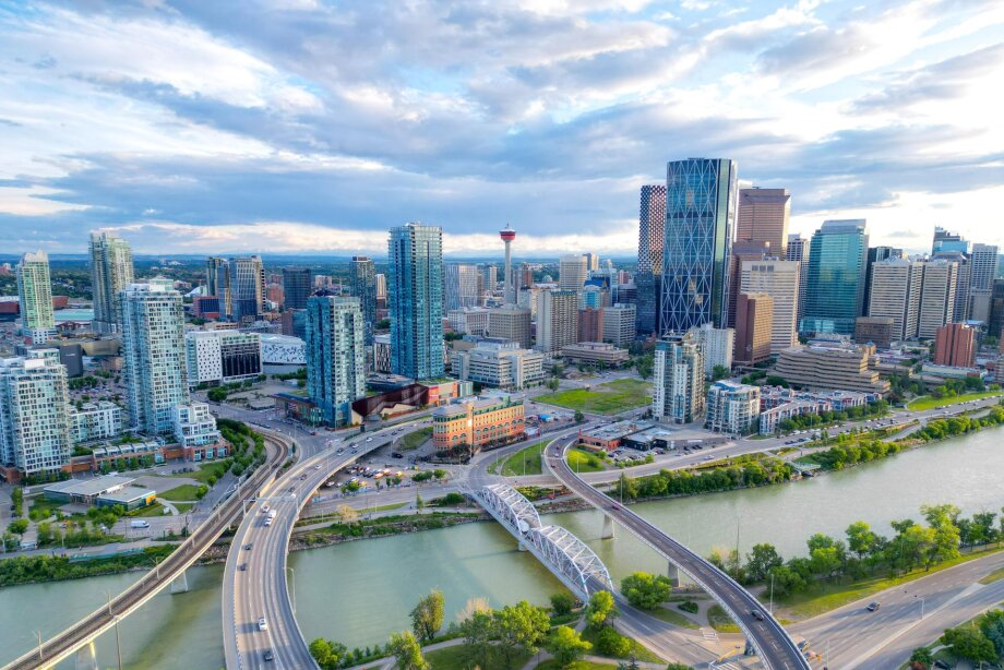 Calgary Skyline Spring
