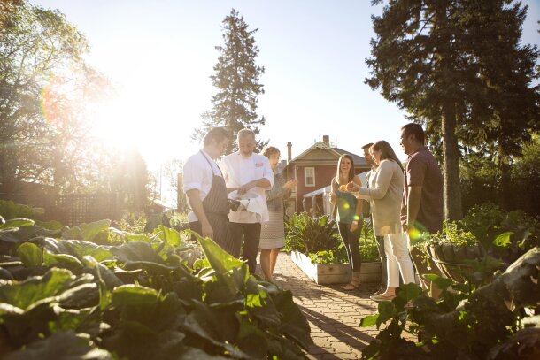 Behind the scenes group tour of Rouge garden
