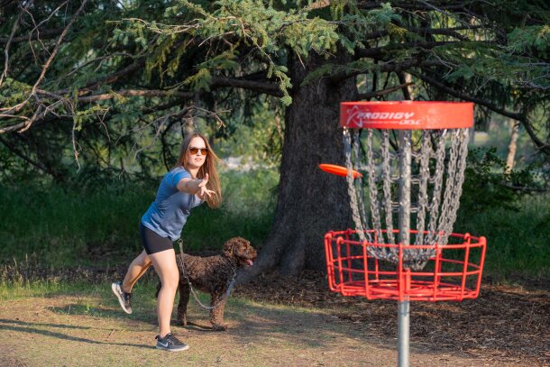 Disc Golf at Baker Park