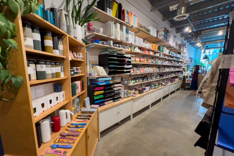 Inside the Recess shop in Inglewood.