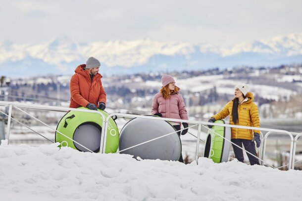 Tubing at Winsport