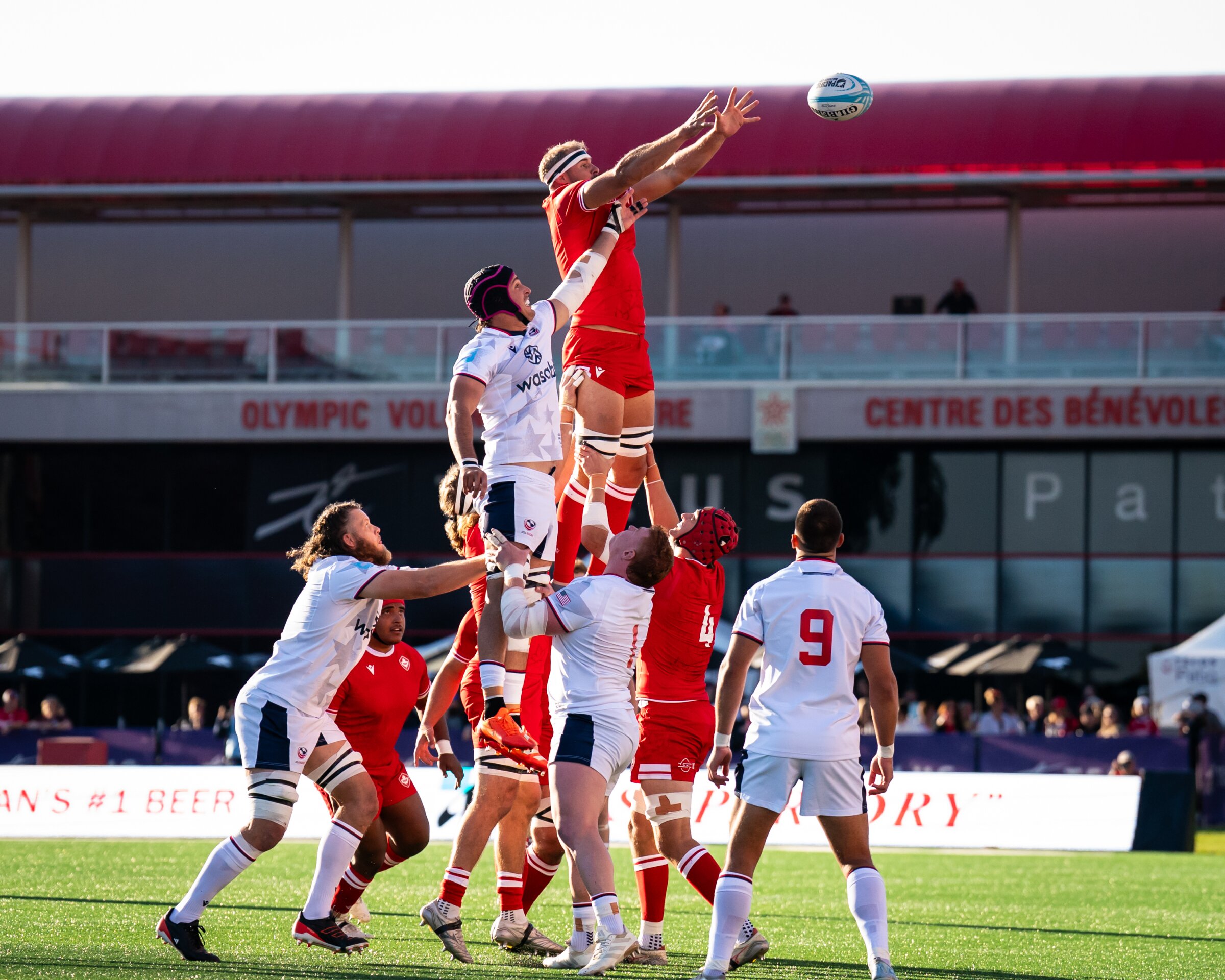 canada vs usa rugby at McMahon Stadium